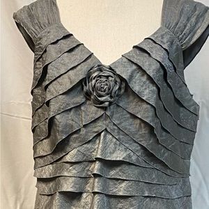 London Times women’s silver cocktail dress